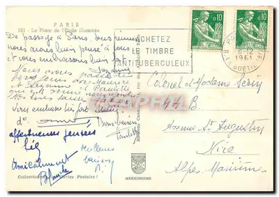Arco do Triunfo — Paris iluminado — IRIS — Verso