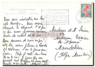 Biarritz — A Costa dos Bascos e o Hotel Belza — Editora LRIS — Verso