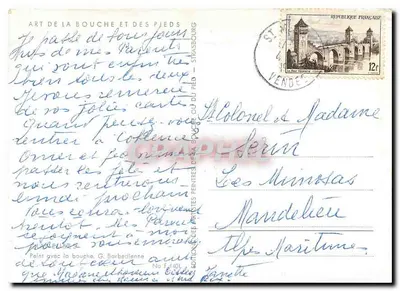 Zbieraczki — Malowane ustami — G. Barbedienne — Rewers