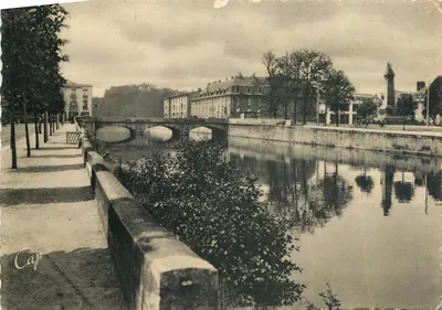 Caen — Ponte sobre o Odon — editor Cap, n° 407