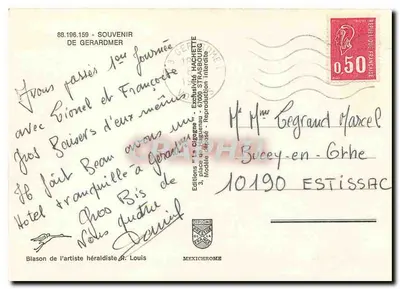 Gérardmer — a Pérola dos Vosgues — Edições Hachette — Verso