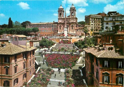 Roma - Vista da Trinità dei Monti — editor Antiposta Roma, n° 34281