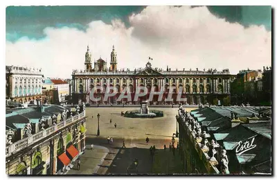 Nancy — Hotel de Ville e estátua de Stanislas — Estel, n°802