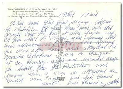 Costa de Jade — Pays de Retz — Editor: Marc GUILLENNY — Verso