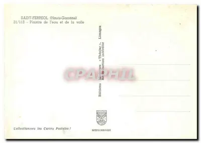 Saint-Ferreol (Haute-Garonne) — Radości wody i żaglówek — Wydawnictwo Didichrome, Limoges — Rewers