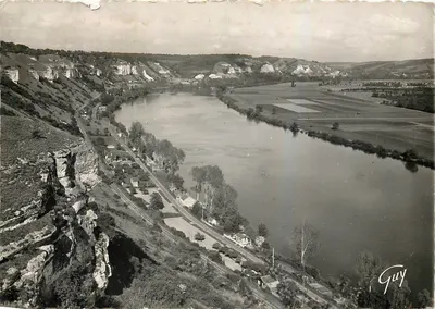 Vale da Seine perto de Les Andelys — Arredores de Muids (Eure) — Clichés La Cigogne