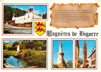 Bagnères-de-Bigorre — Casino e locais turísticos — Edições e Impressões Combier / Mâcon
