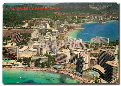 Magalluf e Palma Nova — vista aérea — Edição D.L.B-533