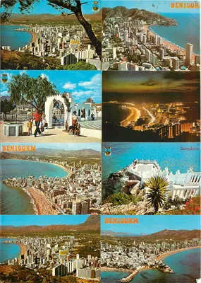 Benidorm — vista panorâmica e noturna — Hermanos Galiana, n°16