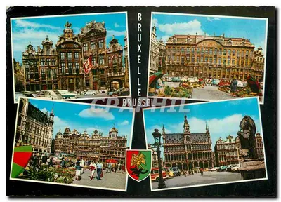 Bruxelas — vista panorâmica da Grand-Place e edifícios históricos — n° de série 922/67