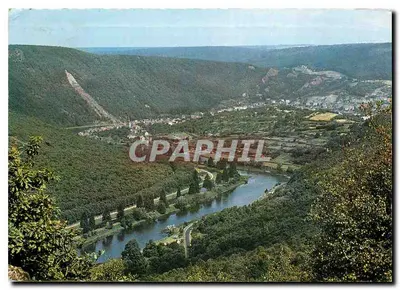 Vale da Meuse — Vista geral tirada da Roche Roma — Edições A.T.M.O. Charleville-Mézières