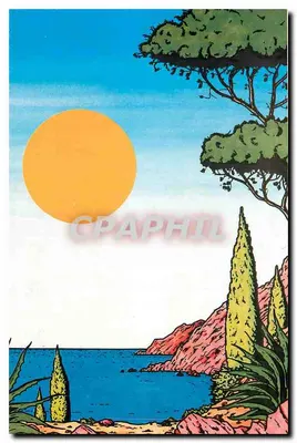 Costa mediterrânea — paisagens e sol — Prisunic SA