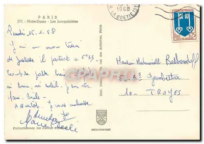 Notre-Dame w Paryżu — Księgarnie — Wyd. Iris — Rewers