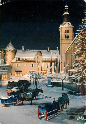 Mégeve à Noite — Hte-Savoie (1113 m) — Editora IRIS