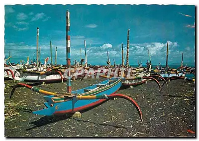 Canhões balineses — tipo de pescadores em Bali — editor PS-A180
