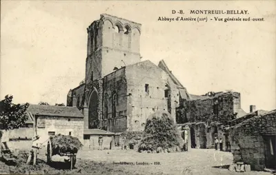 Klasztor Asnière (XII wiek) — Montreuil-Bellay — Dando-Berry, Loudun - 120
