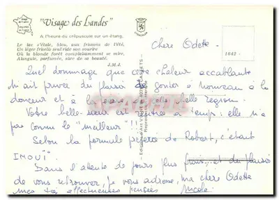 Jezioro Landes — Cecha Landes — J. Vignes — Rewers