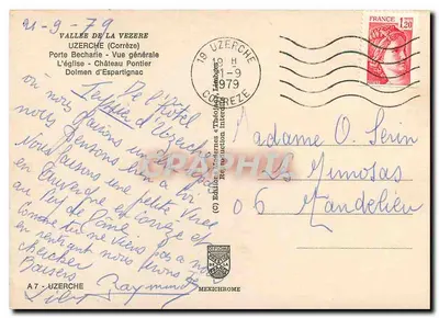 Uzerche — Pérola do Limousin — Éditions Théodolène — Verso