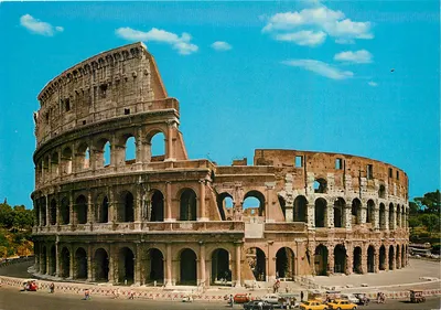 Coliseu de Roma — vista panorâmica — Editor VERDESÌ, n° ROM 166/325