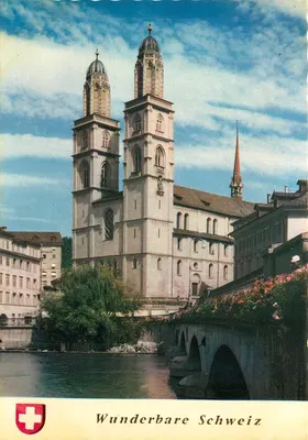 Zurich - A Catedral — Lihdacolor, n° 3651