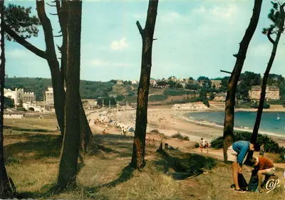 Perros-Guirec — Ogólny widok plaży — Lumicap