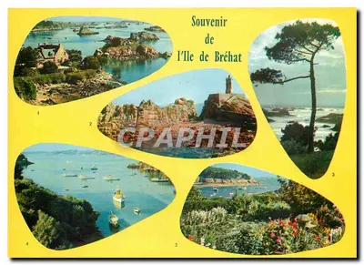 Ilha de Bréhat — Lembrete — Edições de Arte 'YVON', Paris