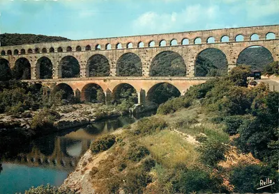 Ponte du Gard — Aqueduto romano — Edições Rella
