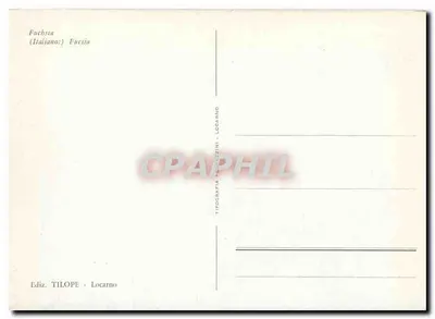 Fuchsie — czerwone wiszące kwiaty — Ediz. TILOPE - Locarno — Rewers