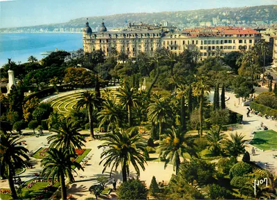 Jardins Albert-Ier — Nice (Alpes-Maritimes) — Edições d'Art 'YVON', Paris