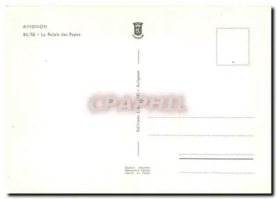 Os Papas em Avignon — Os Papas de 1305 a 1378 — Edições J.B. - Avignon — Verso