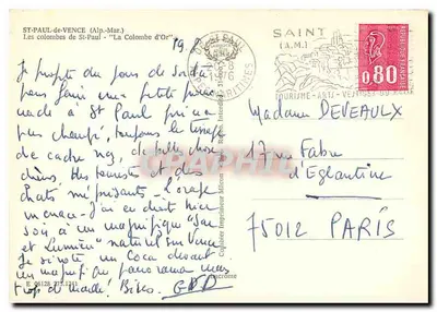 As pombas de St-Paul - "A Pomba de Ouro" — editor Cine — Verso