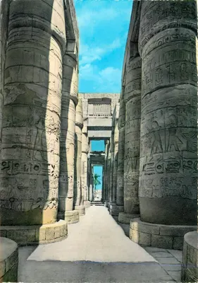 Karnak - A Halle Hypostyle — Editor Lehnert & Landrock, n° 615