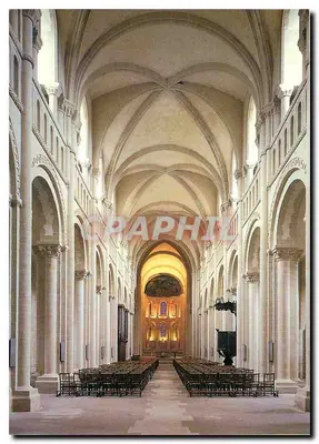 Abadia das Damas — Igreja da Trindade, nave — Edições GAUD 77950 MOISENAY-le-PETIT