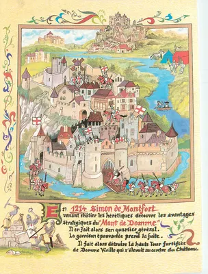 Zajęcie Domme — Simon de Montfort w 1214 — Wydawnictwo ORION