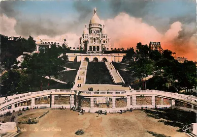 Paris - O Sacré-Cœur — vista panorâmica — Guni