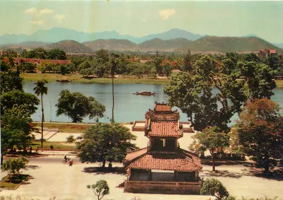 Phú Văn Lâu - Pavilhão na Cidadela de Hué — Foto: Minh Lộc