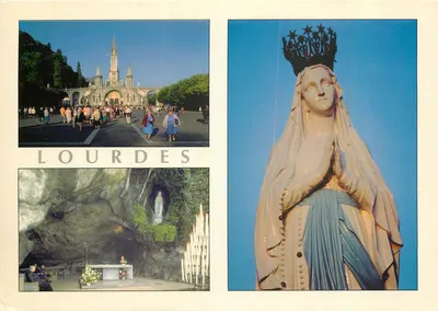 Lourdes — Bazylika, Grotta i Statua Najświętszej Maryi Panny Królowej — Wydawnictwo Eric Bielle