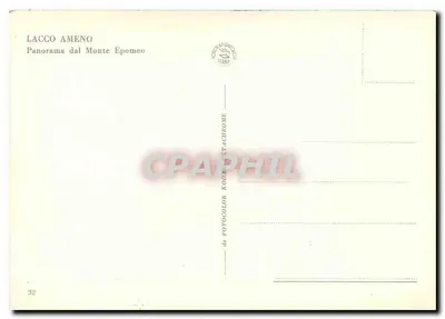 Lacco Ameno — Panorama z Wzgórza Epomeo — Kodachrome — Rewers