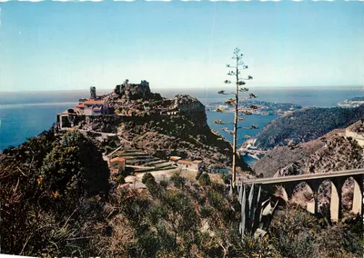 O Velho Village de Eze (A.-M.) — Reflexos da Costa Azul — Edições La Cisogne, Mônaco