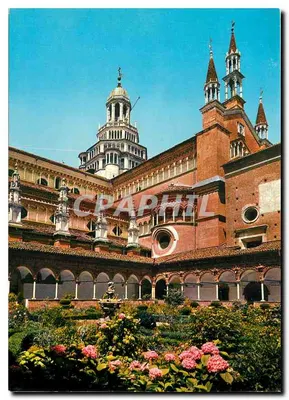 Certosa de Pavia — Tiburio do pequeno claustro — editor Milizio Milano, n° 024