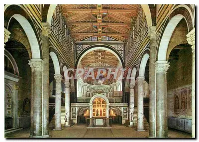 Interior da Basílica de S. Miniato al Monte — Florença — Edição Casa Editrice Becocci