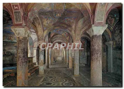 Cripta da catedral de Anagni — frescos e piso cosmatesco do século XIII — editor Rurigraf Terni, n°52