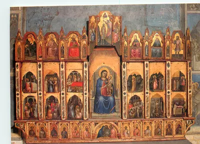 Padova - Batistério do Duomo — Poliptico de Giusto de' Menabuoi — Edições G. Deganello