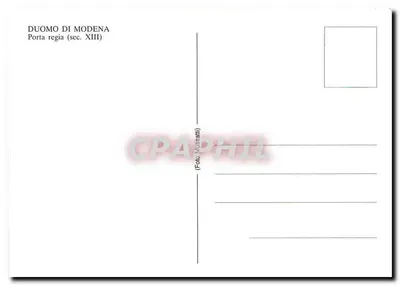 Porta regia — Modena — (Foto Mussattati) — Rewers