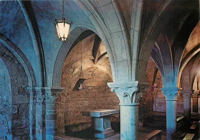 Viterbe - Piano Scarano — Krypta kościoła św. Andrzeja Apostoła, XII wiek