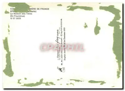 A Casa das Cabeças — Condom (Moselle) — Éditions Jean-Jaurès-54-Arcueil — Verso