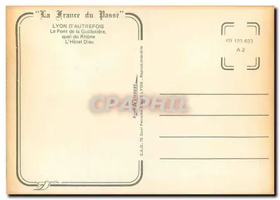Lyon - Most Guillotière — S.A.D. Lyon — Rewers