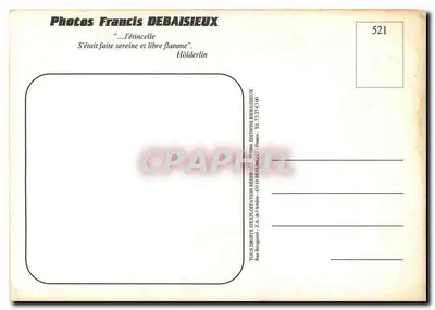 Ogień drewniany — Suszarka wisząca — f. Debaisieux — Rewers
