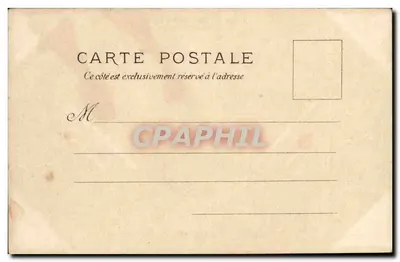 Paris — Rue Soufflot — O Panteão — A. Cardon-Duverger — Verso