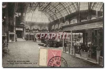 Salão do Mobiliário de 1906 — No Grand Palais des Beaux Arts — A. G. — Editor A. G.